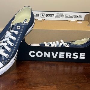 Brand new Navy blue converse.